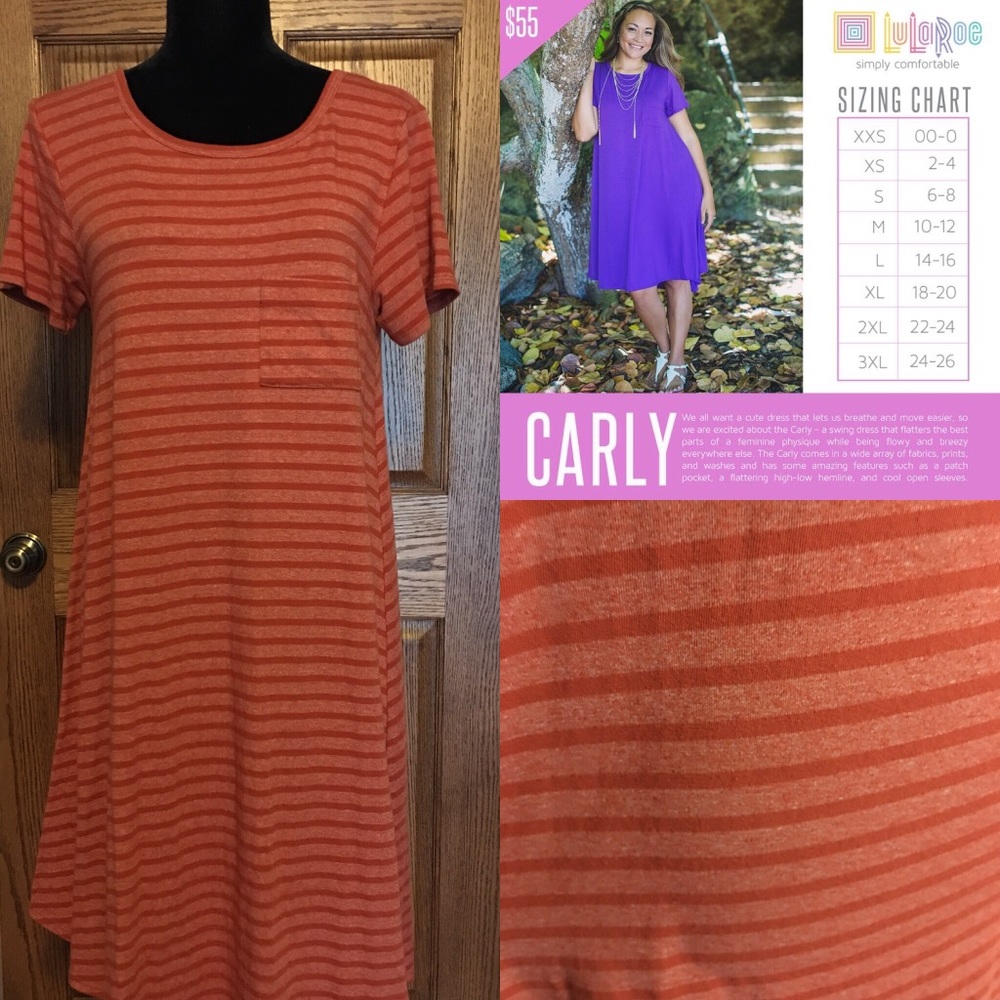 LuLaRoe Carly Dress Size Small